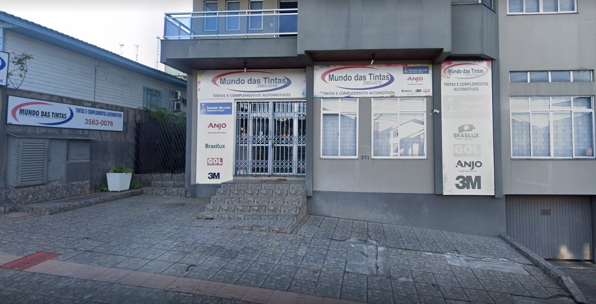 Imagem da loja de tintas Mundo das Tintas